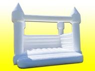 All-white Bridal Bounce Castle