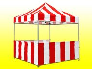 Indoor Carnival Canopy with Skirts