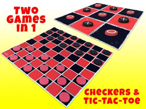 Giant Checkers - Tic Tac Toe