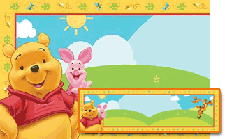 Pooh Bear Banner