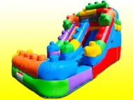 17ft Building Blocks Water Slide