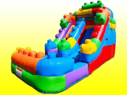 17ft Building Blocks Water Slide