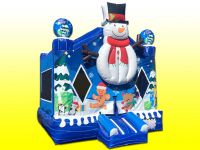 Snowman Bounce House